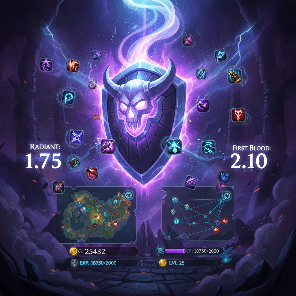 Illustration: Dota 2 Tournament Betting Guide: Analyzing The International on JD Fury Sportsbook